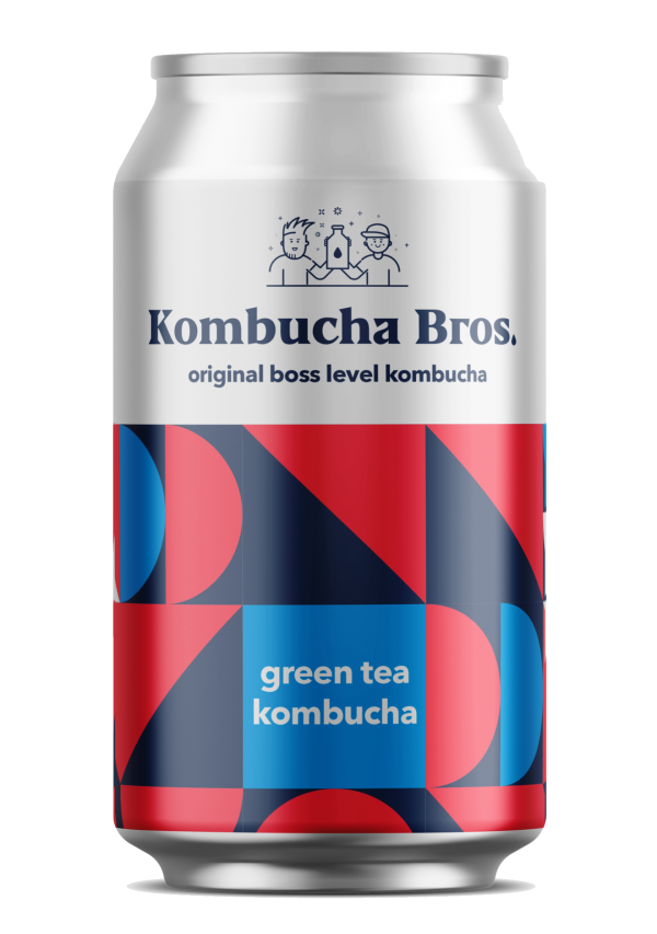 Kombucha Bros Green Tea Kombucha